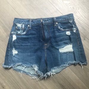 7 For All Mankind Cutoff Shorts